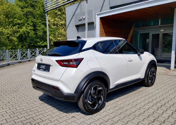 Nissan Juke cena 112570 przebieg: 10, rok produkcji 2024 z Chorzów małe 154
